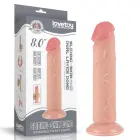 Sliding Skin Dual Layer Dildo – 20 cm (8″) – Flesh — Photo 1
