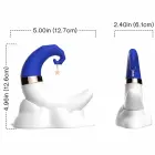 ARMONY SWEETMOON Suction Vibrator – 13 cm (5.1″) – Blue — Photo 3