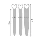 Silikona vaginālie dilatori 3 gab. – rozā Foto 2