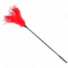 KINK Red Tickle Feather Duster 45 cm – Sensory Play Accessory — Photo 1