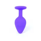 MyLove Toys Jewellery фиолетовая силиконовая анальная пробка – 8 cm (3.1″) — Фото 6
