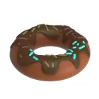 Pretty Love Choco Super Donut silikoninis varpos žiedas — Nuotrauka 4