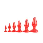 Klassikaline anaaltapp XL – 20 cm – Punane — Foto 6