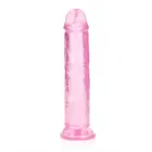 Reālistisks caurspīdīgs dildo ar piesūcekni – 20 cm (7.9″) Foto 2