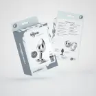 Bijou anaalne ehtetapp – L – 8 cm (3.1″) – Läbipaistev — Foto 1