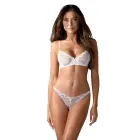 Obsessive Alissium Lace Lingerie Set – White – XS/S — Photo 1