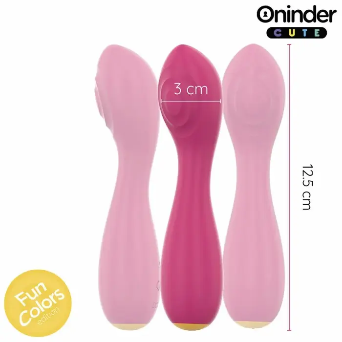 ONINDER CUTE Buddy вибратор с управлением через приложение – 12.5 см (4.9″) – розовый