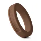 Silicone Hefty Ring Classic – varpos žiedas – 3.6 cm (1.4″) – kūno spalva — Nuotrauka 1
