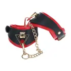 Ouch! Milan Collection kunstnahast käerauad – mustad/punased — Foto 3
