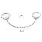 Fetish Pleasure Metal Leg Cuffs Foto 5