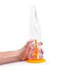 Dinoo Primal Stego dildo – 33 cm (13″) – Läbipaistev — Foto 3