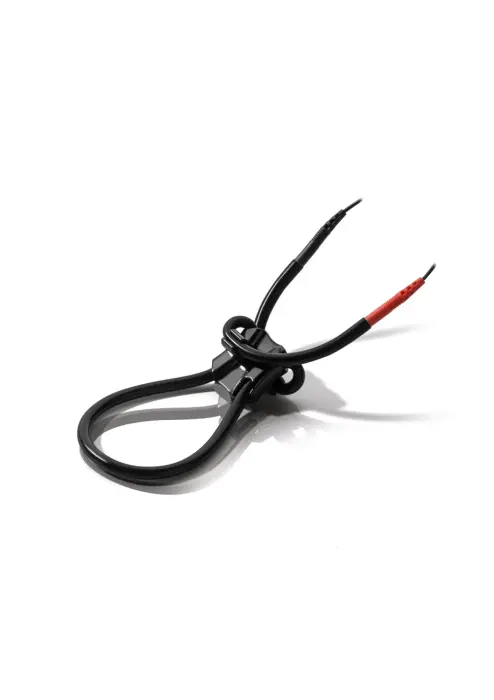 Mystim Heavenly Henry bipolārs elektrostimulācijas siksniņa dzimumloceklim/krāniem – melna Foto 2