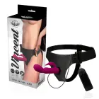 Harness Attraction Vincent jänese vibraatorisüsteem 15 cm (5.9″) x 4 cm (1.6″) – must — Foto 1