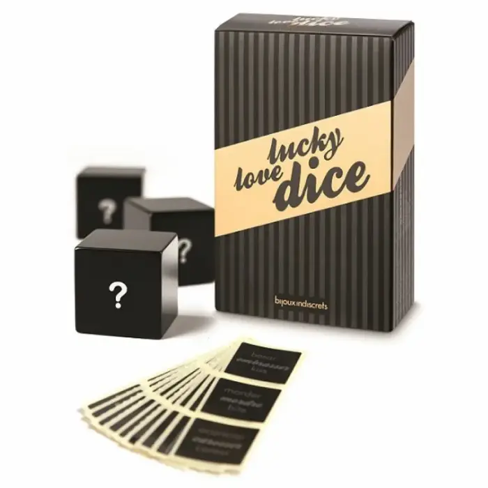 Bijoux Indiscrets Lucky Love набор эротических кубиков – игра из 3 предметов