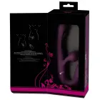 Javida Strapless Strap-On Flic dubultais vibrators – rozā — Foto 14