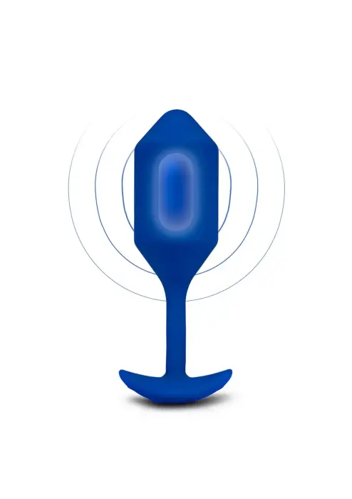 B-Vibe vibreeriv anaaltapp Snug Plug 4 – Sinine