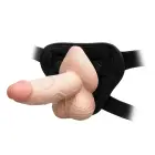 b-Vibe Slipskin apimties dildo – 15.4 cm (6.1″) – Kūno spalva Photo