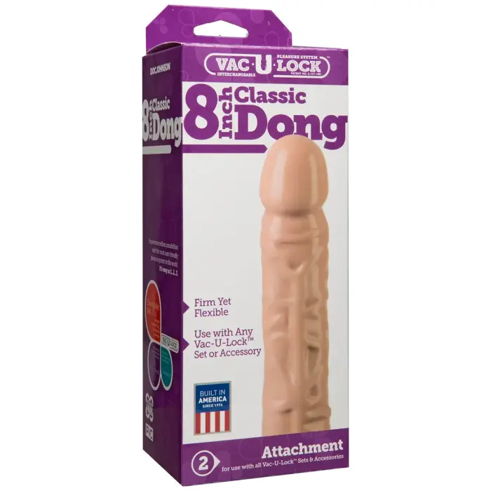 Klasisks dildo ar piesūcekni – 20 cm (8″)