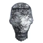 Fancy Lace Hood Cover – Black — Photo 1