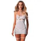 Obsessive Arrowel Chemise – White – S/M — Photo 1