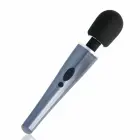 BLACK&SILVER Dexter wand masāžas vibrators – 30.6 cm (12″) – melns — Foto 4