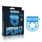 LoveToy Lumino Play Vibrating Penis Ring – светится в темноте – TPE – кольцо мошонки 2" / кольцо ствола 1,4" — Фото 1