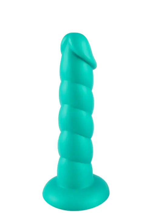 Playhouse Spiral Tease Dong – liquid silicone spiral dildo – S