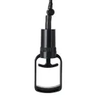 A-TOYS peenise pump Coal – 22.8 cm (9″) – Läbipaistev vibratsiooniga — Foto 10