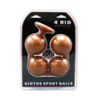 KSB Lieli Mega Sēklinieku Silikona Dildo – 23+ cm (9+″) – Rozā — Foto 6