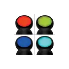 Vibrating LED Plug – M – Multicolored — Photo 7
