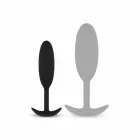 Heavy Fulfiller Silicone Weighted Plug – S – Black — Photo 6