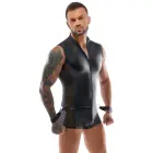 Svenjoyment Bondage kombinezons ar aprocēm – melns – M Foto 4