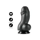 Fat Boys dildo – 19 cm (7.5″) – Melns Foto 8