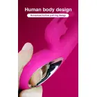 Vicky USB vibratorius – rožinis — Nuotrauka 10