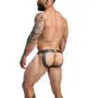 Dngeon Chainlink Jockstrap – Grey – One size — Photo 3