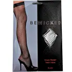 Be Wicked nailonist võrksukad kuni reieni – mustad – One Size — Foto 4