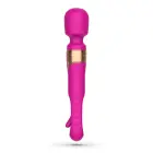 Big Ben Dubultais wand masāžas vibrators ar G-punkta stimulatoru – 26 cm (10.2″) – rozā — Foto 2