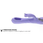 PLAYBOY TAP ME IN Dual Vibrator with Thrusting and Flapper System – pink – 10 speeds — Photo 5