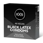 EXS Black Latex Condoms – 48 pcs — Photo 4