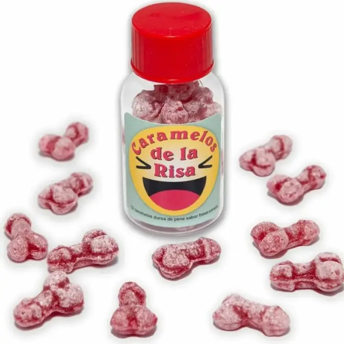Diablo Picante "Fun Sticks" novelty candies – strawberry & cherry – 12 pcs