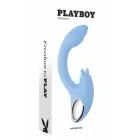 PLAYBOY SAPPHIRE SKY Dual Motor Intimate Device – blue – 21.6 cm — Photo 1