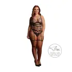 Lola Strappy Set – Queen Size – Black — Photo 6