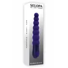 SELOPA Beaded Beauty силиконовый интимный массажёр – 7 режимов вибрации, чёрный — Фото 1