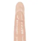 Реалистичный вибратор с функцией толчков – 27.5 cm (11″) – телесный — Фото 9
