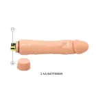 BAILE Barbara reālistisks vibrators – 24 cm (9.5″) – miesas krāsa Foto 6