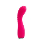 Lola elastīgs sildošais vibrators – 18 cm (7″) – rozā Foto 1