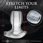 Light-Tunnel TPE анальный дилататор с подсветкой – прозрачный, L — Фото 10
