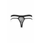 Thong Collin Black - Elastic Striped Hypoallergenic Underwear — Foto 2