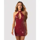 Redya красное платье из искусственной кожи с чокером – L/XL — Фото 7