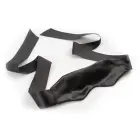 Sportsheets Satin Eye Mask Black – Soft Adjustable Blindfold — Photo 2